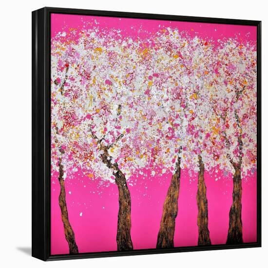 Season II-Hyunah Kim-Framed Stretched Canvas