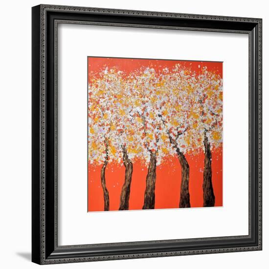 Season III-Hyunah Kim-Framed Art Print