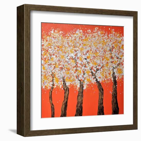 Season III-Hyunah Kim-Framed Art Print