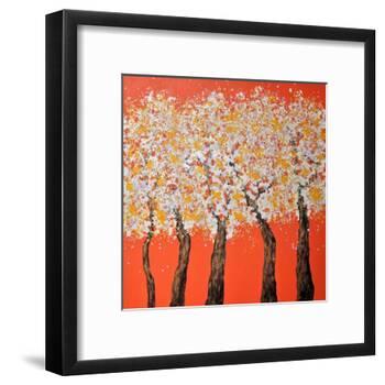 Season III-Hyunah Kim-Framed Art Print