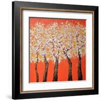 Season III-Hyunah Kim-Framed Art Print