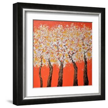 Season III-Hyunah Kim-Framed Art Print