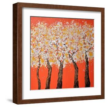 Season III-Hyunah Kim-Framed Art Print