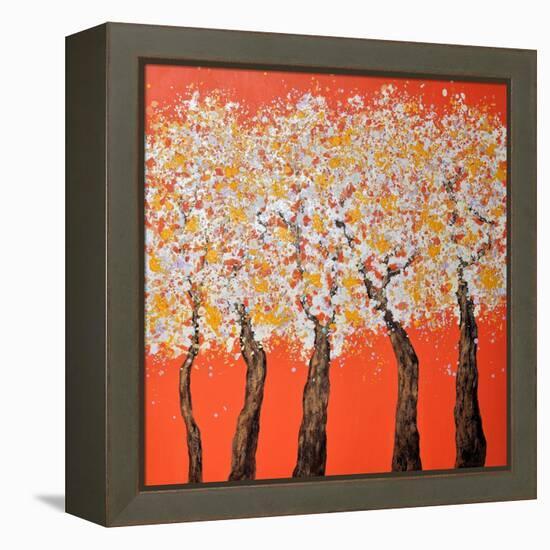 Season III-Hyunah Kim-Framed Stretched Canvas