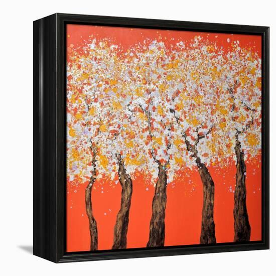 Season III-Hyunah Kim-Framed Stretched Canvas