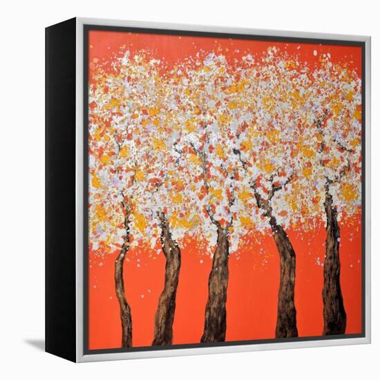 Season III-Hyunah Kim-Framed Stretched Canvas