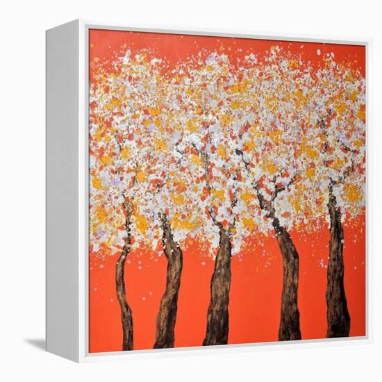 Season III-Hyunah Kim-Framed Stretched Canvas