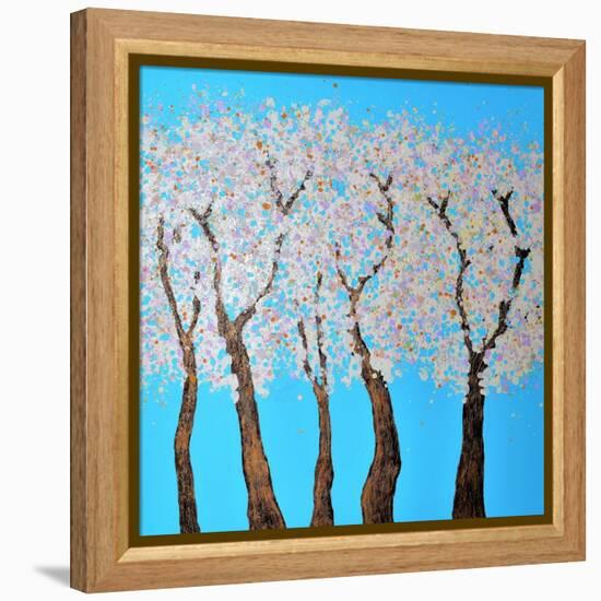 Season IV-Hyunah Kim-Framed Stretched Canvas