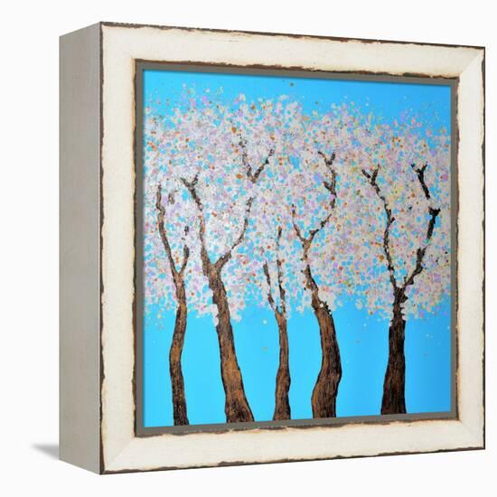 Season IV-Hyunah Kim-Framed Stretched Canvas