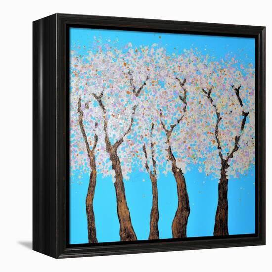 Season IV-Hyunah Kim-Framed Stretched Canvas