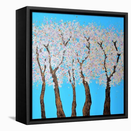 Season IV-Hyunah Kim-Framed Stretched Canvas