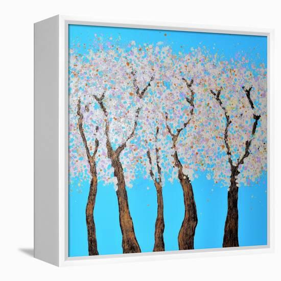 Season IV-Hyunah Kim-Framed Stretched Canvas