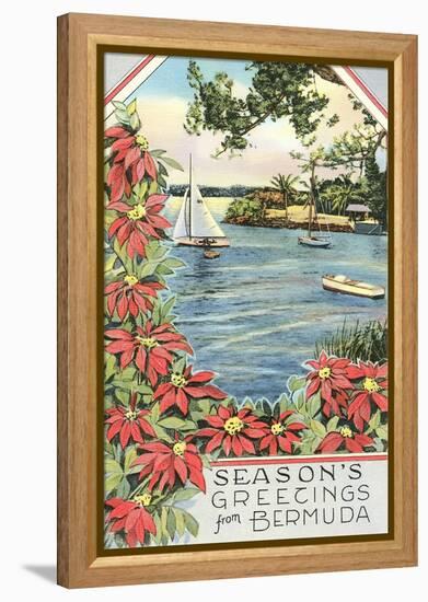 Season's Greetings from Bermuda-null-Framed Stretched Canvas