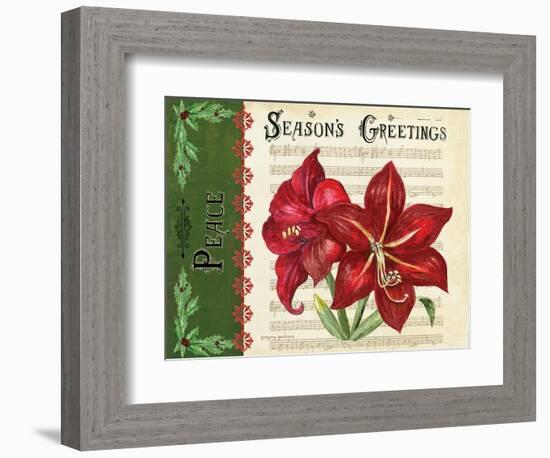 Season's Greetings-Gregory Gorham-Framed Premium Giclee Print