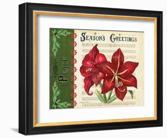 Season's Greetings-Gregory Gorham-Framed Premium Giclee Print