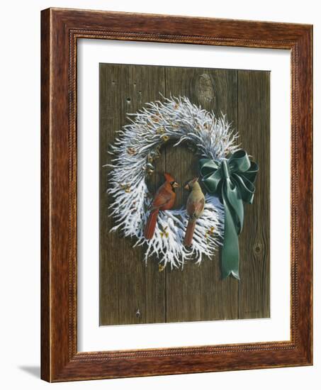 Season's Greetings-Michael Budden-Framed Giclee Print