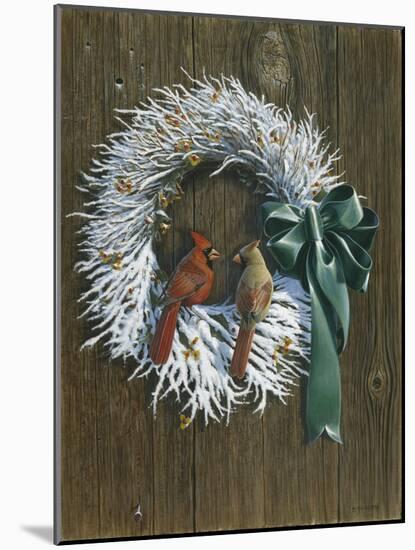 Season's Greetings-Michael Budden-Mounted Giclee Print