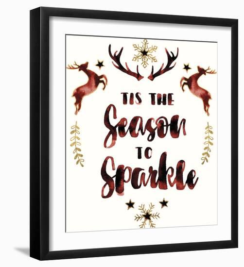 Season to Sparkle - Luxe-Kristine Hegre-Framed Giclee Print