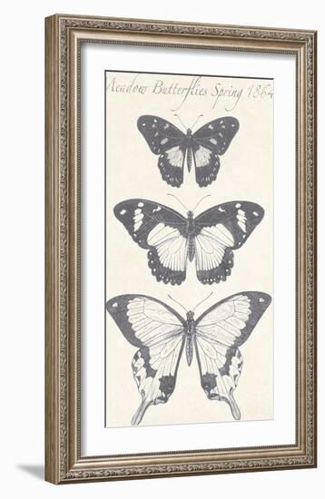 Seasonal Butterflies I-Maria Mendez-Framed Giclee Print