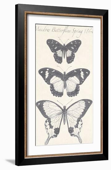 Seasonal Butterflies I-Maria Mendez-Framed Giclee Print