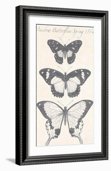 Seasonal Butterflies I-Maria Mendez-Framed Giclee Print