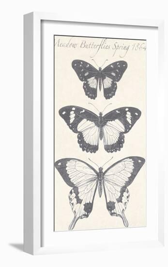 Seasonal Butterflies I-Maria Mendez-Framed Giclee Print