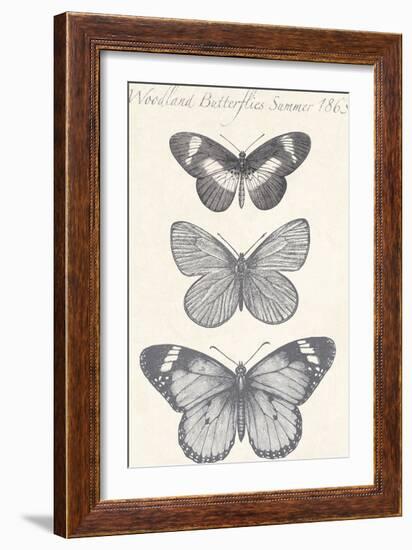 Seasonal Butterflies II-Maria Mendez-Framed Giclee Print