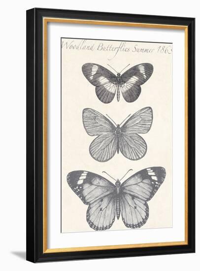 Seasonal Butterflies II-Maria Mendez-Framed Giclee Print