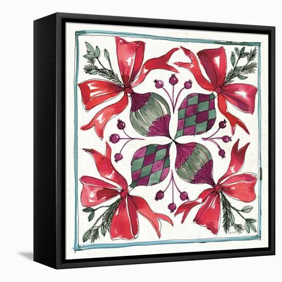 Seasonal Charm IX-Anne Tavoletti-Framed Stretched Canvas