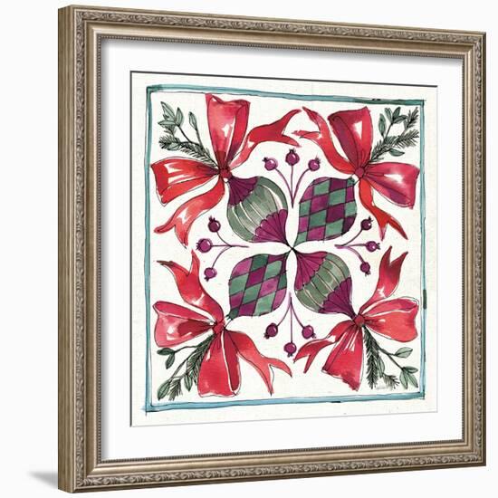 Seasonal Charm IX-Anne Tavoletti-Framed Art Print