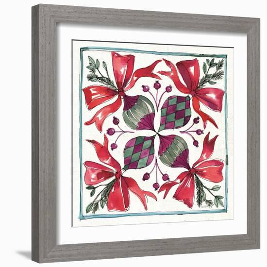 Seasonal Charm IX-Anne Tavoletti-Framed Art Print