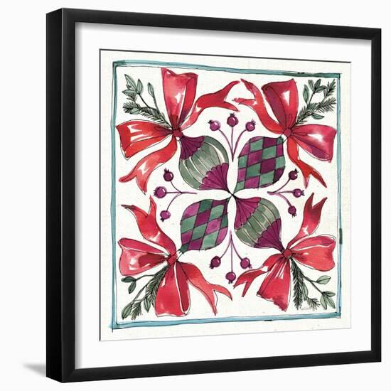 Seasonal Charm IX-Anne Tavoletti-Framed Art Print