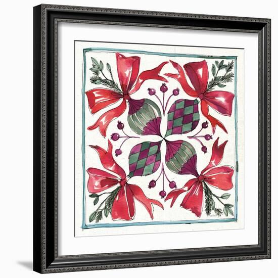 Seasonal Charm IX-Anne Tavoletti-Framed Art Print