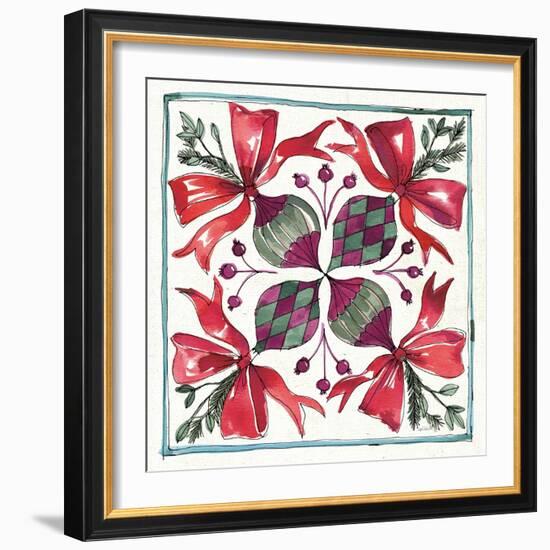 Seasonal Charm IX-Anne Tavoletti-Framed Art Print