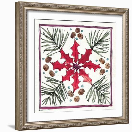 Seasonal Charm VII-Anne Tavoletti-Framed Art Print