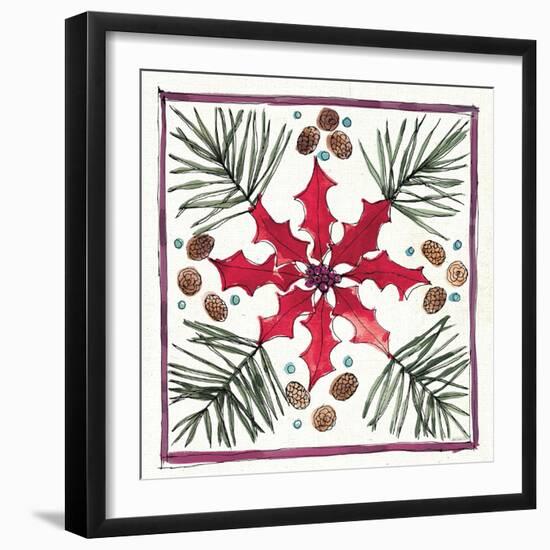 Seasonal Charm VII-Anne Tavoletti-Framed Art Print