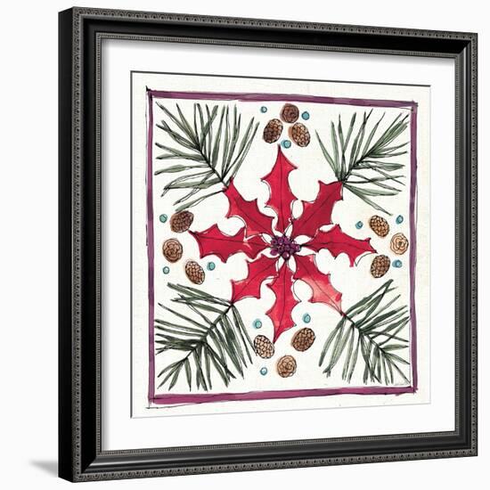 Seasonal Charm VII-Anne Tavoletti-Framed Art Print