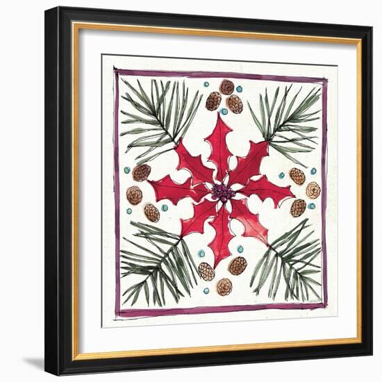 Seasonal Charm VII-Anne Tavoletti-Framed Art Print