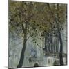 Seasonal Trees V-Susan Brown-Mounted Giclee Print