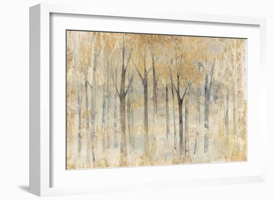 Seasons End Gold Dark-Avery Tillmon-Framed Art Print
