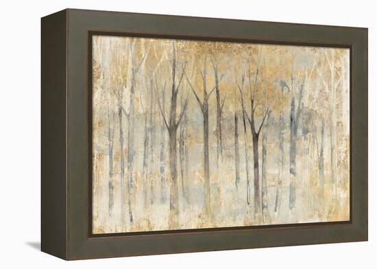 Seasons End Gold Dark-Avery Tillmon-Framed Stretched Canvas