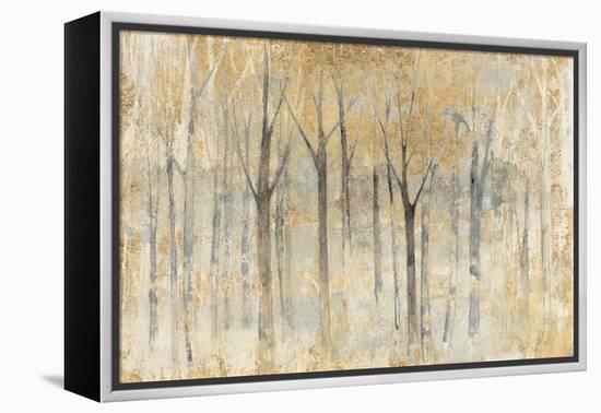 Seasons End Gold Dark-Avery Tillmon-Framed Stretched Canvas