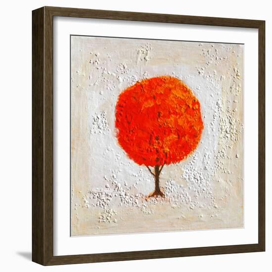 Seasons: Fall-John Newcomb-Framed Giclee Print