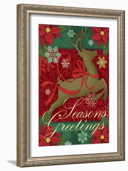 Seasons Greetings-Fiona Stokes-Gilbert-Framed Giclee Print