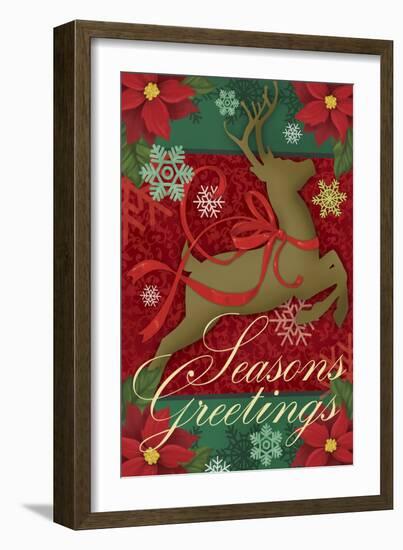 Seasons Greetings-Fiona Stokes-Gilbert-Framed Giclee Print