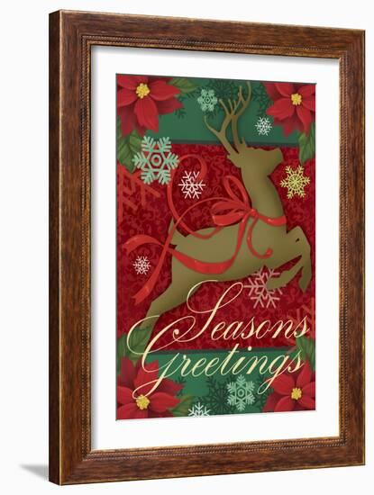 Seasons Greetings-Fiona Stokes-Gilbert-Framed Giclee Print