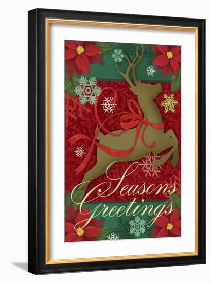 Seasons Greetings-Fiona Stokes-Gilbert-Framed Giclee Print