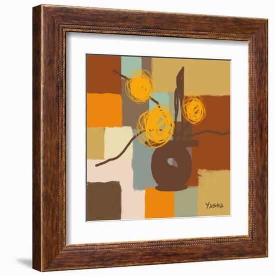 Seasons I-Yashna-Framed Art Print