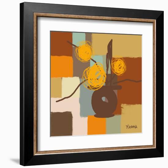 Seasons I-Yashna-Framed Art Print