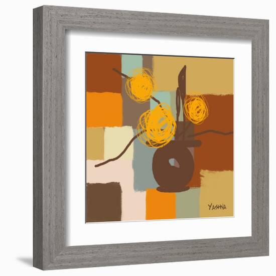 Seasons I-Yashna-Framed Art Print